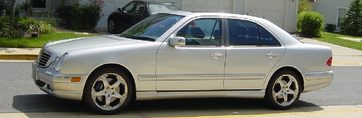 2002 E55 AMG on Antera Type 183 Wheels!