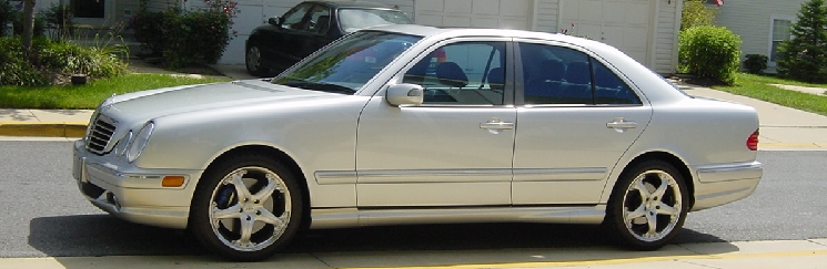 2002 E55 AMG on Antera Type 183 Wheels! 