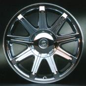 300C 9-Spoke Chrome Clad Rim